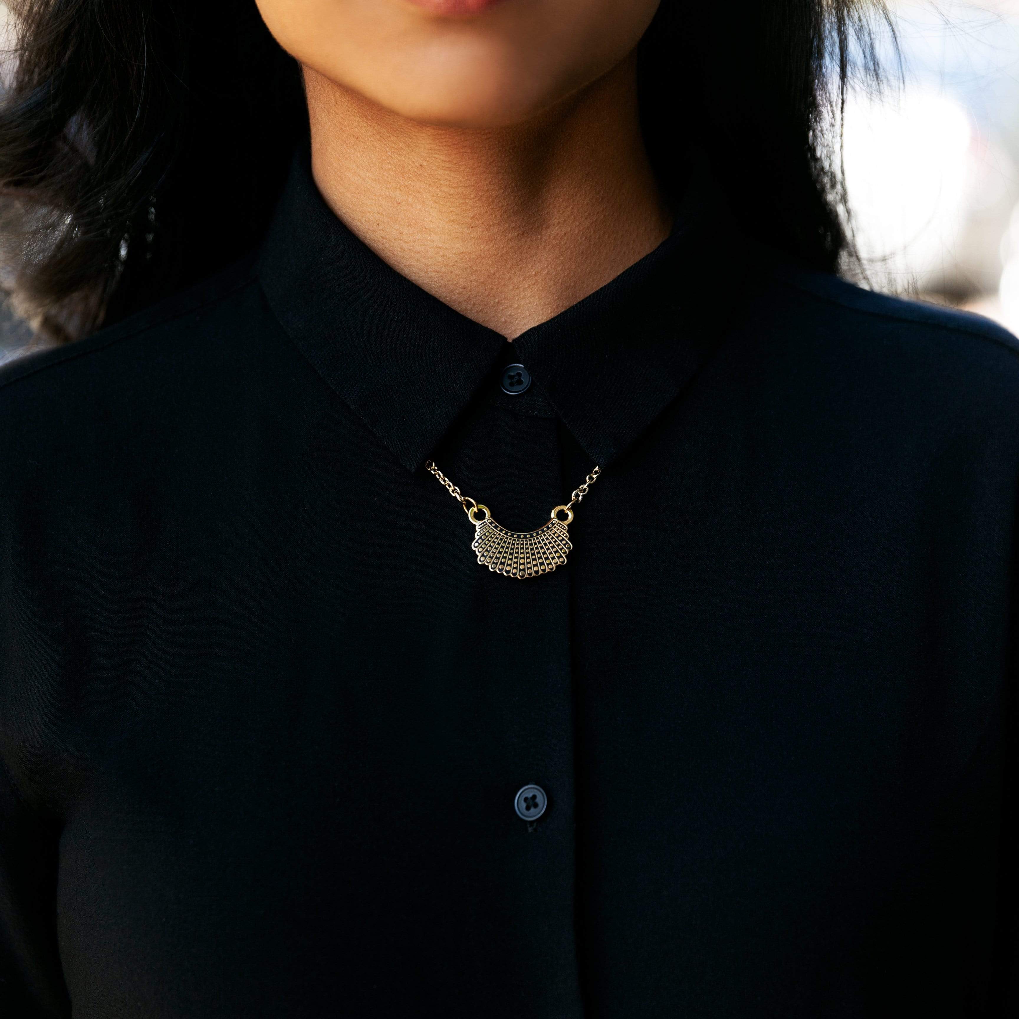 Dissent Collar Hook and Hoop + Necklace (set)
