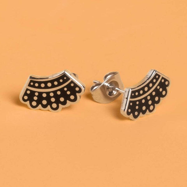Dissent Collar Stud Earrings — Dissent Pins