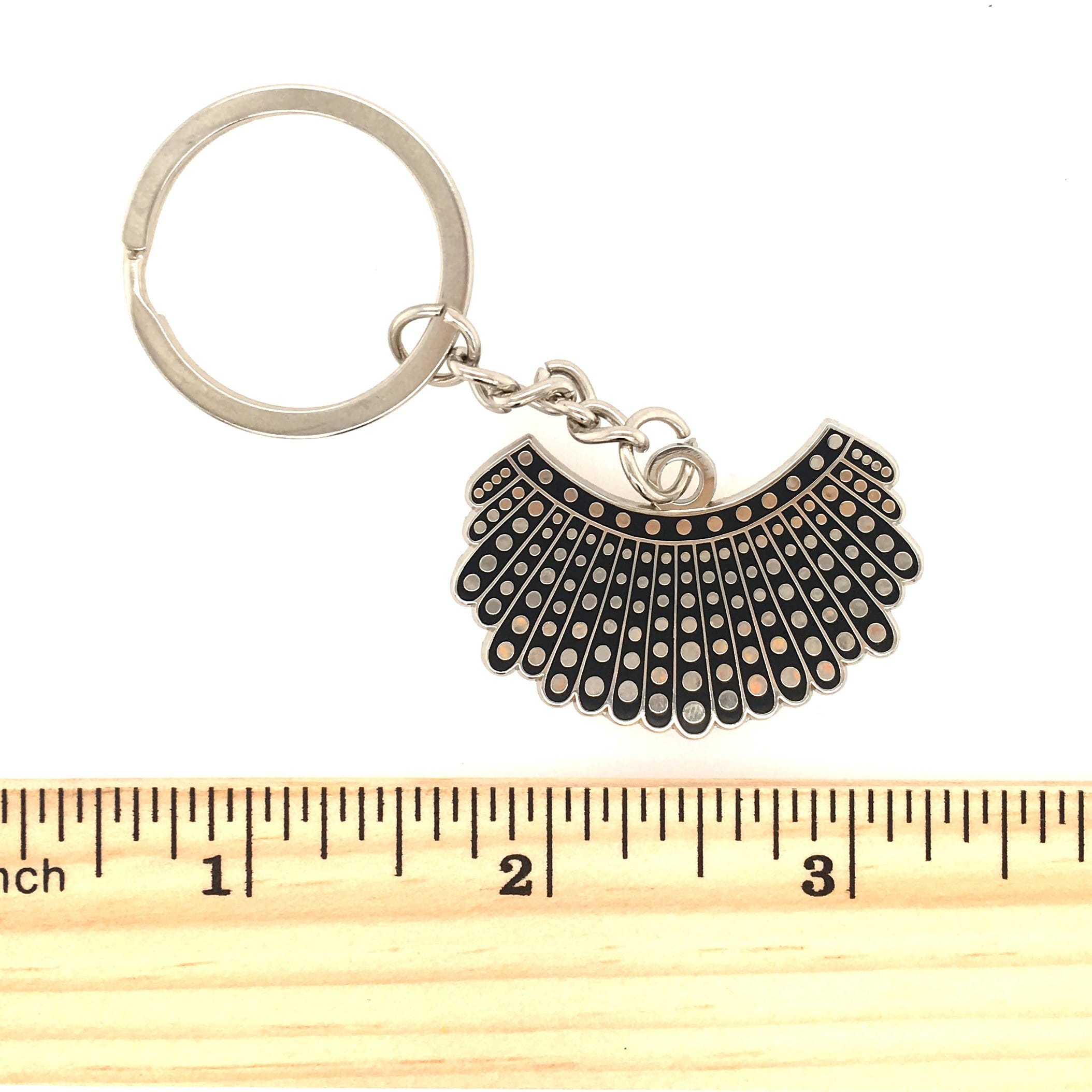 Amendment Keychains Dissent Collar Keychain - Hard Enamel — Dissent Pins