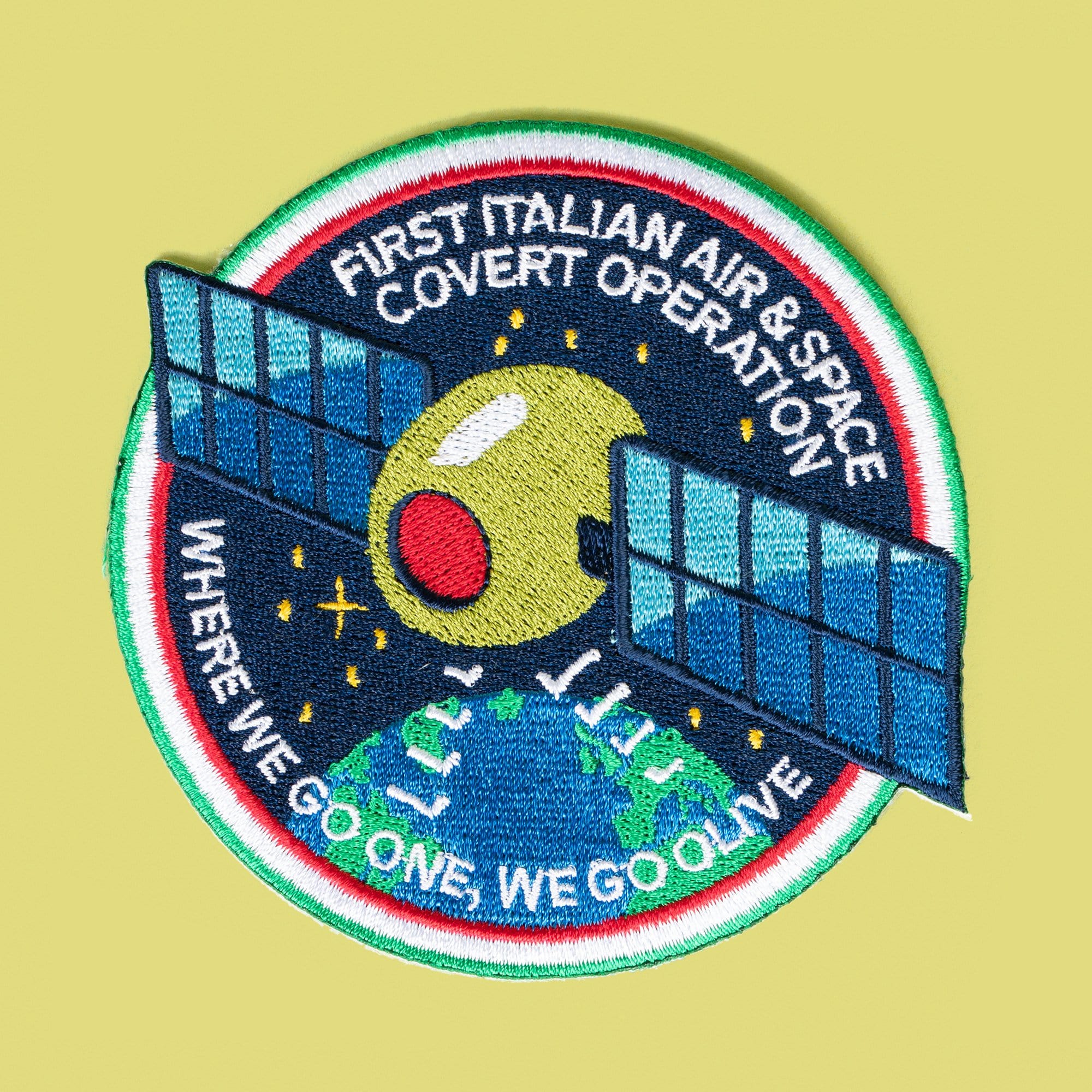 First Italian Air & Space Covert Operation Patch