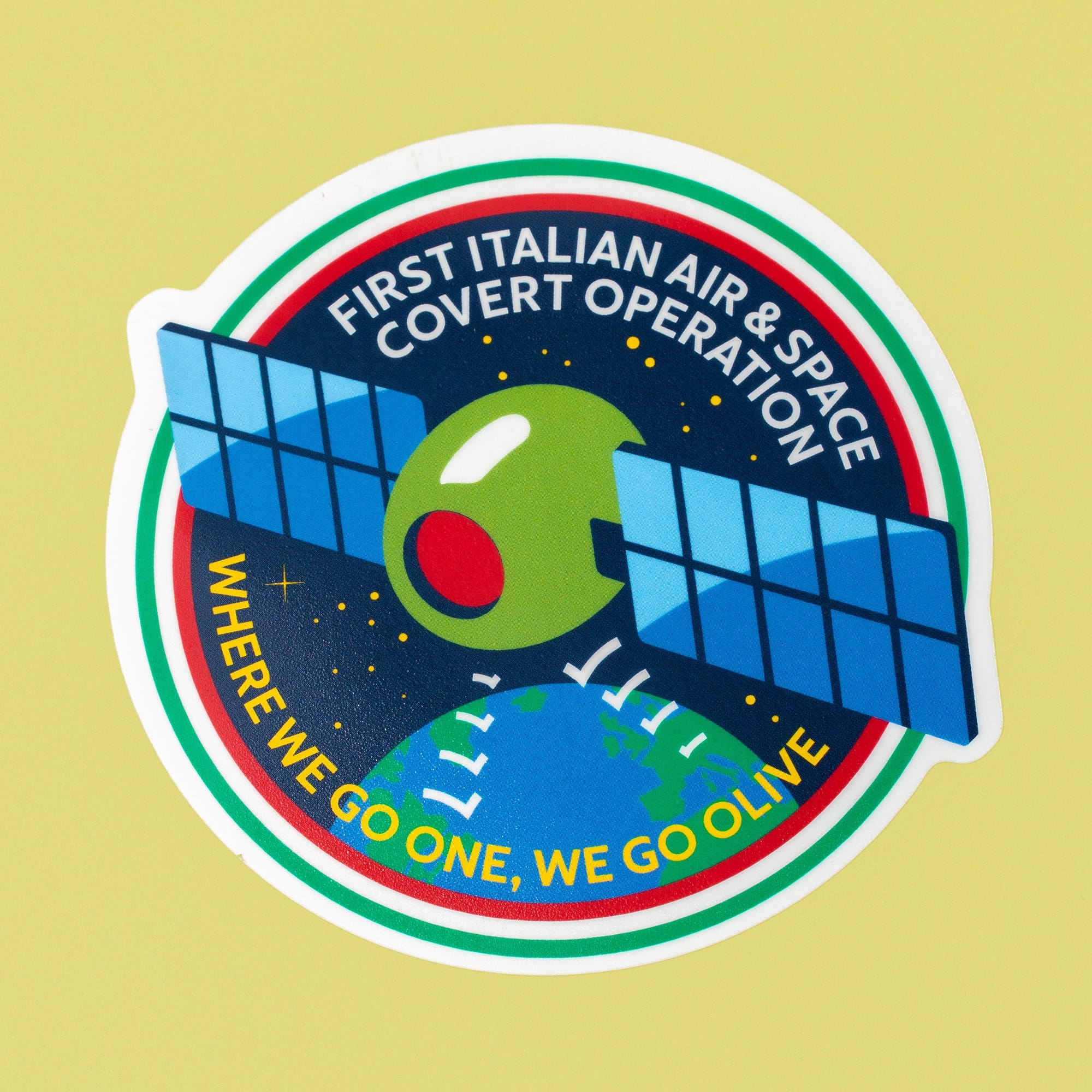 First Italian Air & Space Covert Operation - Sticker