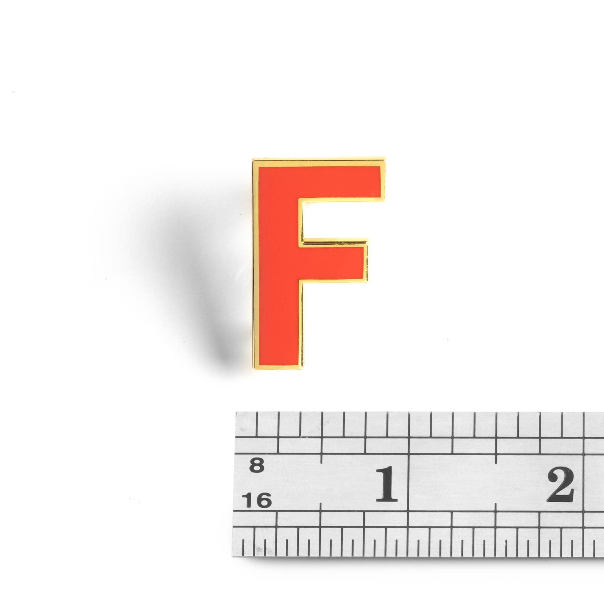NRA F-Rating Pin