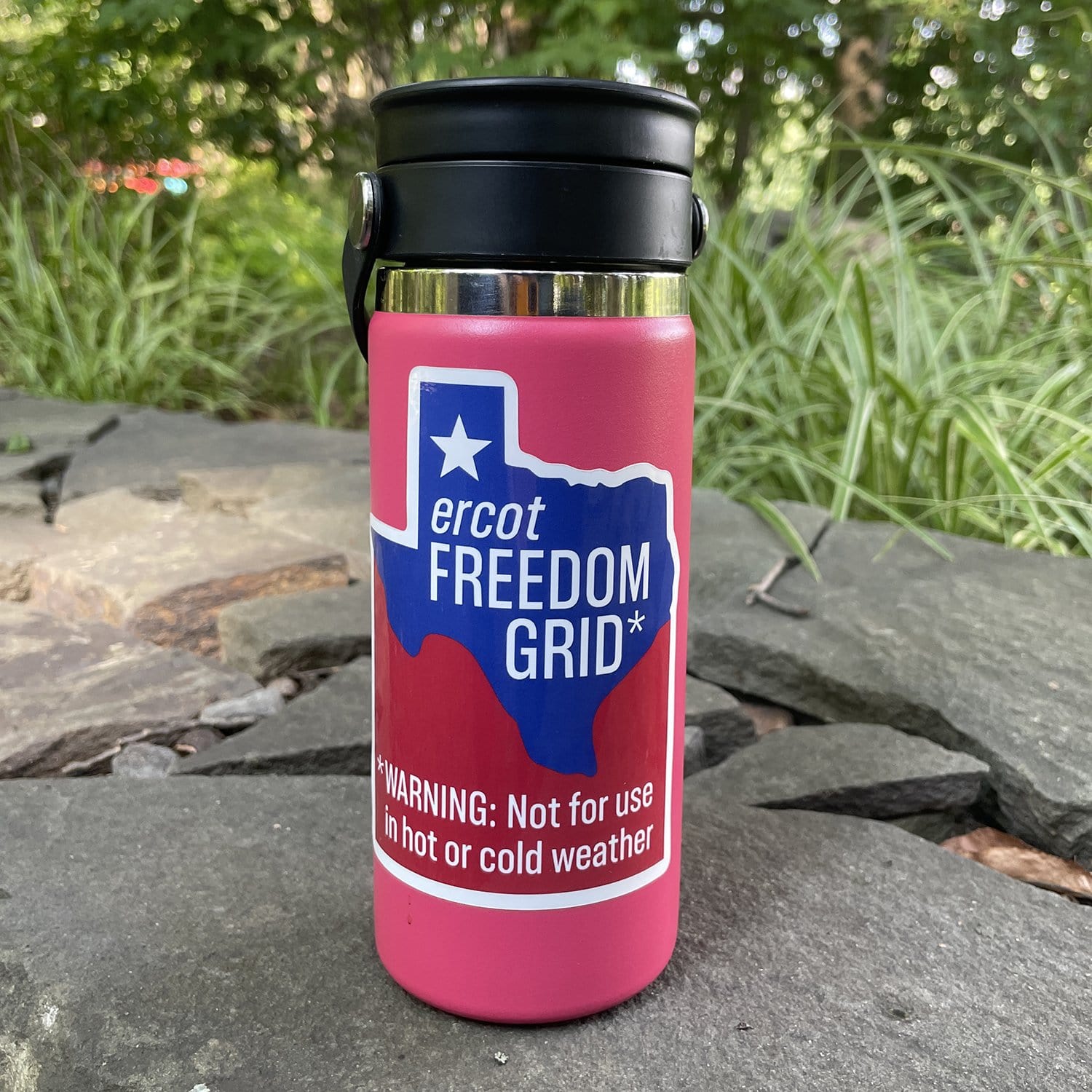 ERCOT Freedom Grid - Sticker — Dissent Pins