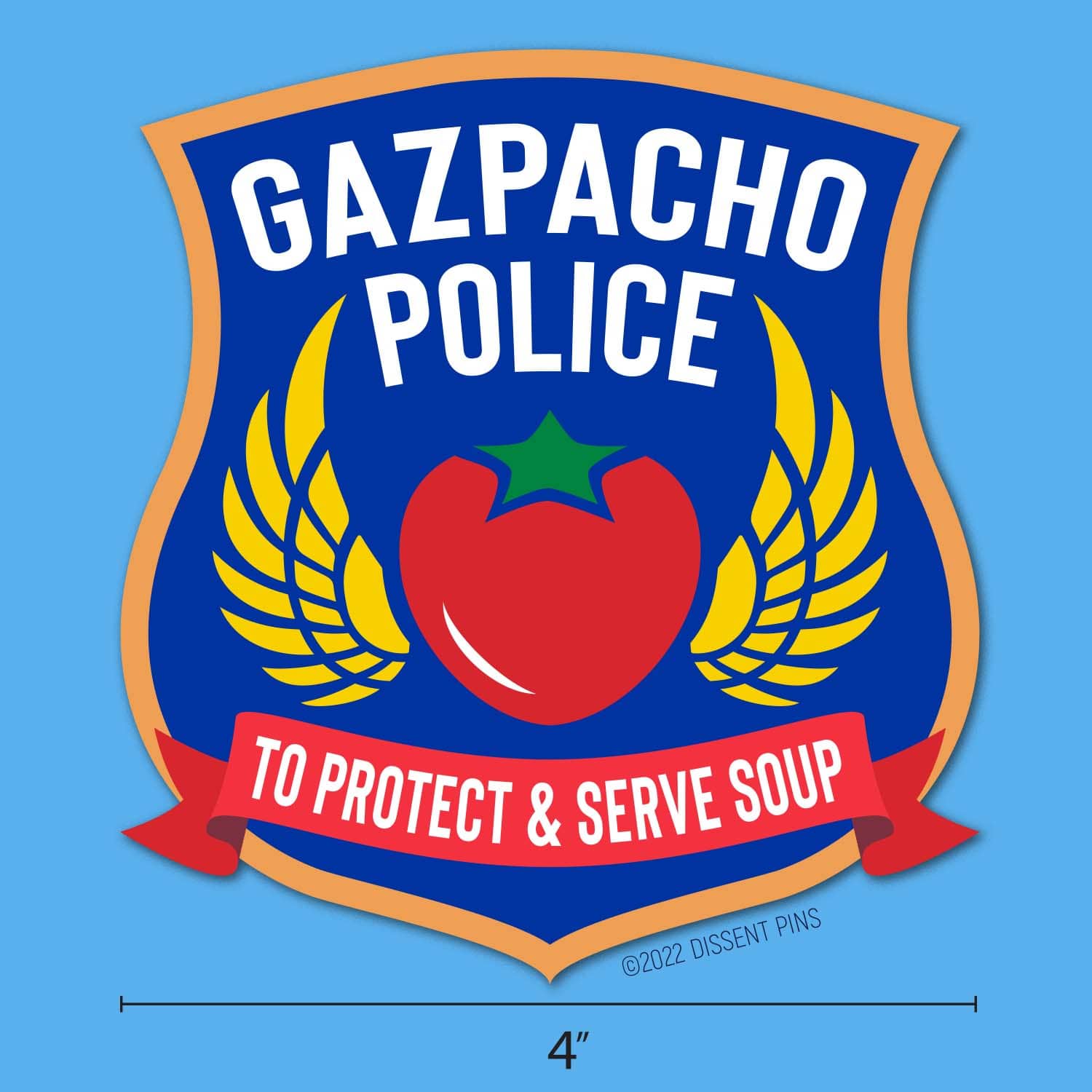 Gazpacho Police - Sticker