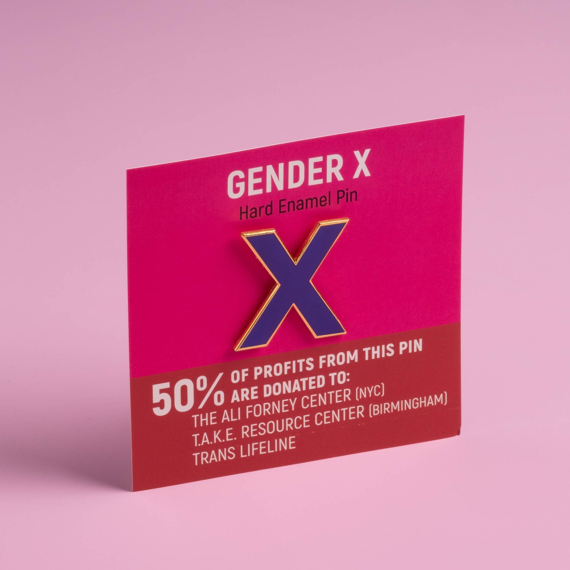 Gender X Pin