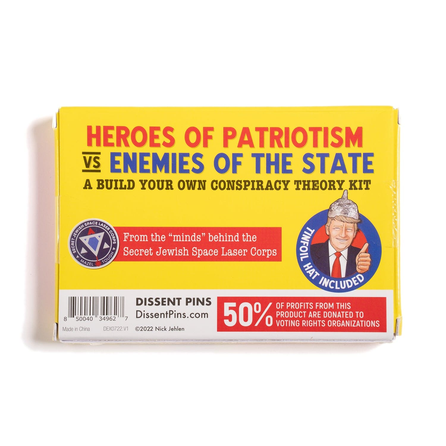 Heroes of Patriotism vs Enemies of the State Conspiracy Theory Kit