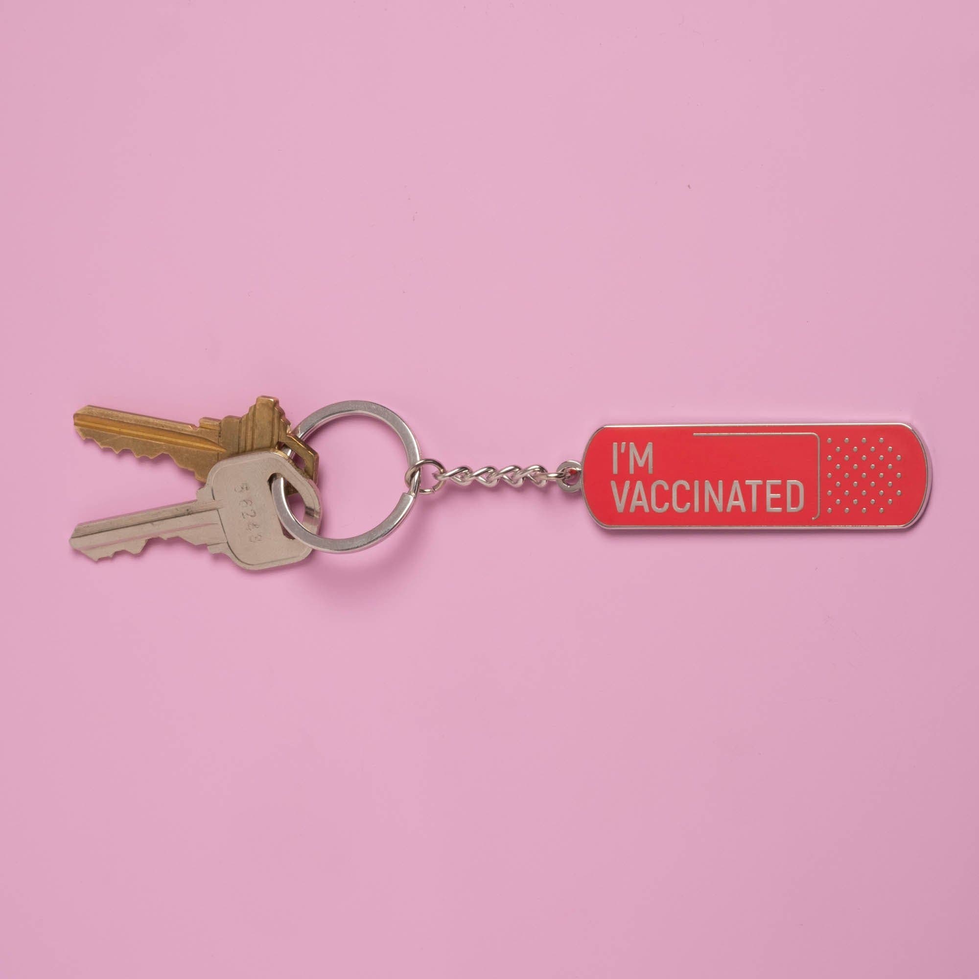 I'm Vaccinated Keychain