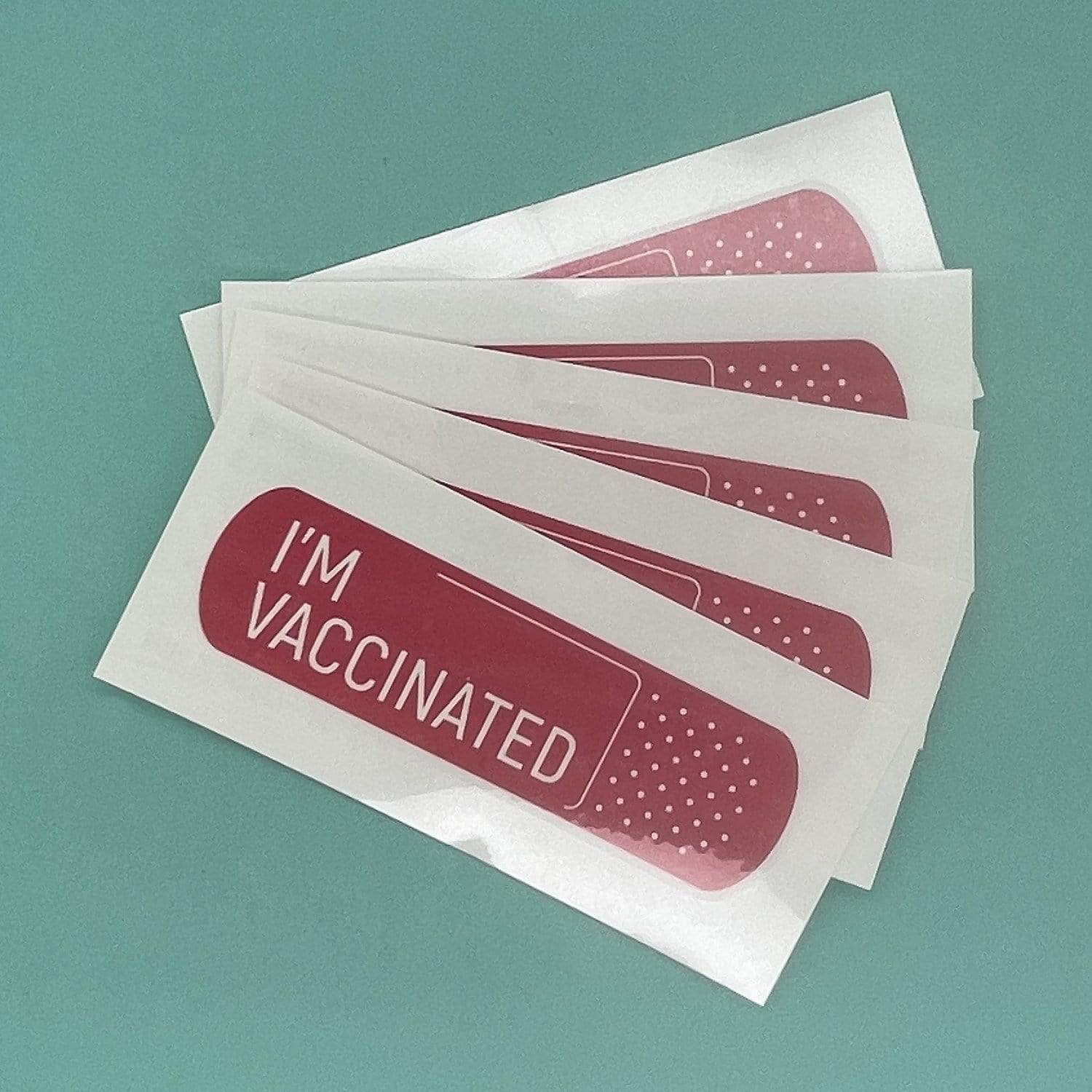 I'm Vaccinated Temporary Tattoos - pack of 5