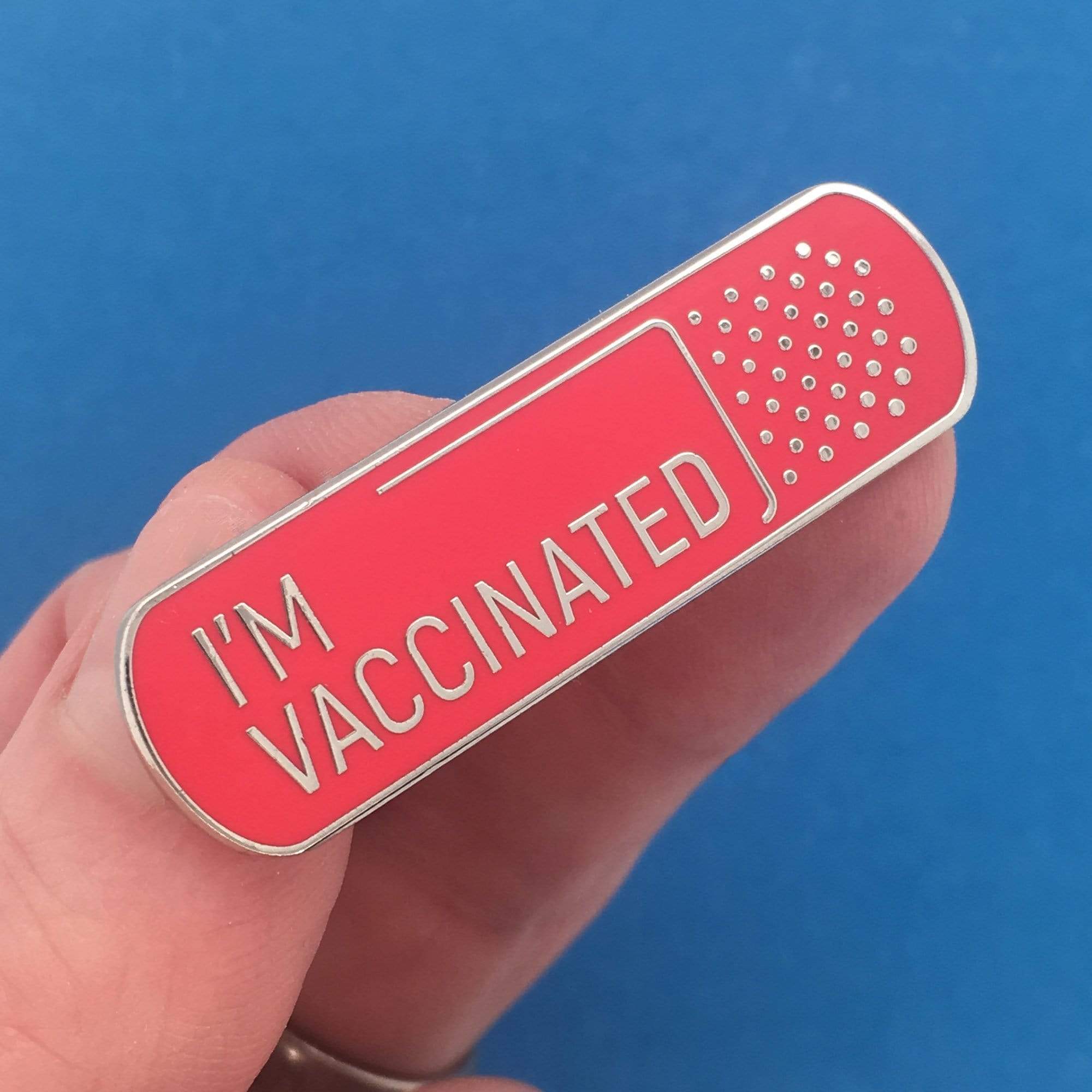 I'm Vaccinated pin — Dissent Pins