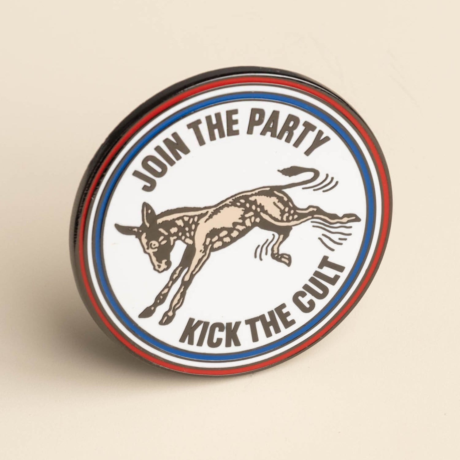 Join the Party, Kick the Cult Pin