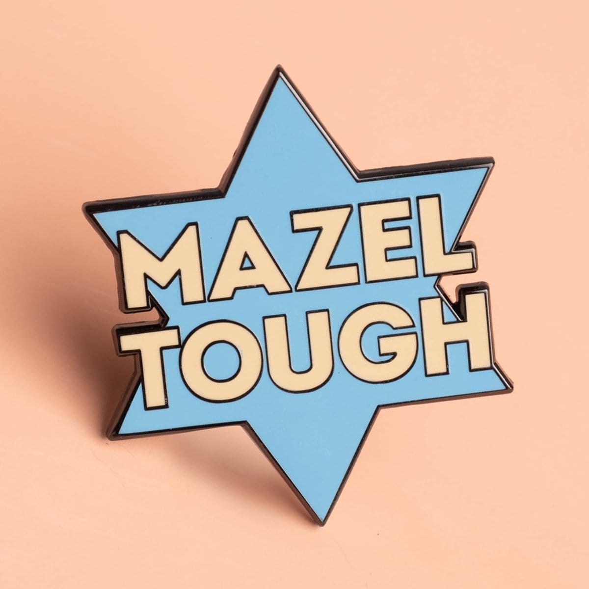 Mazel Tough Enamel Pin