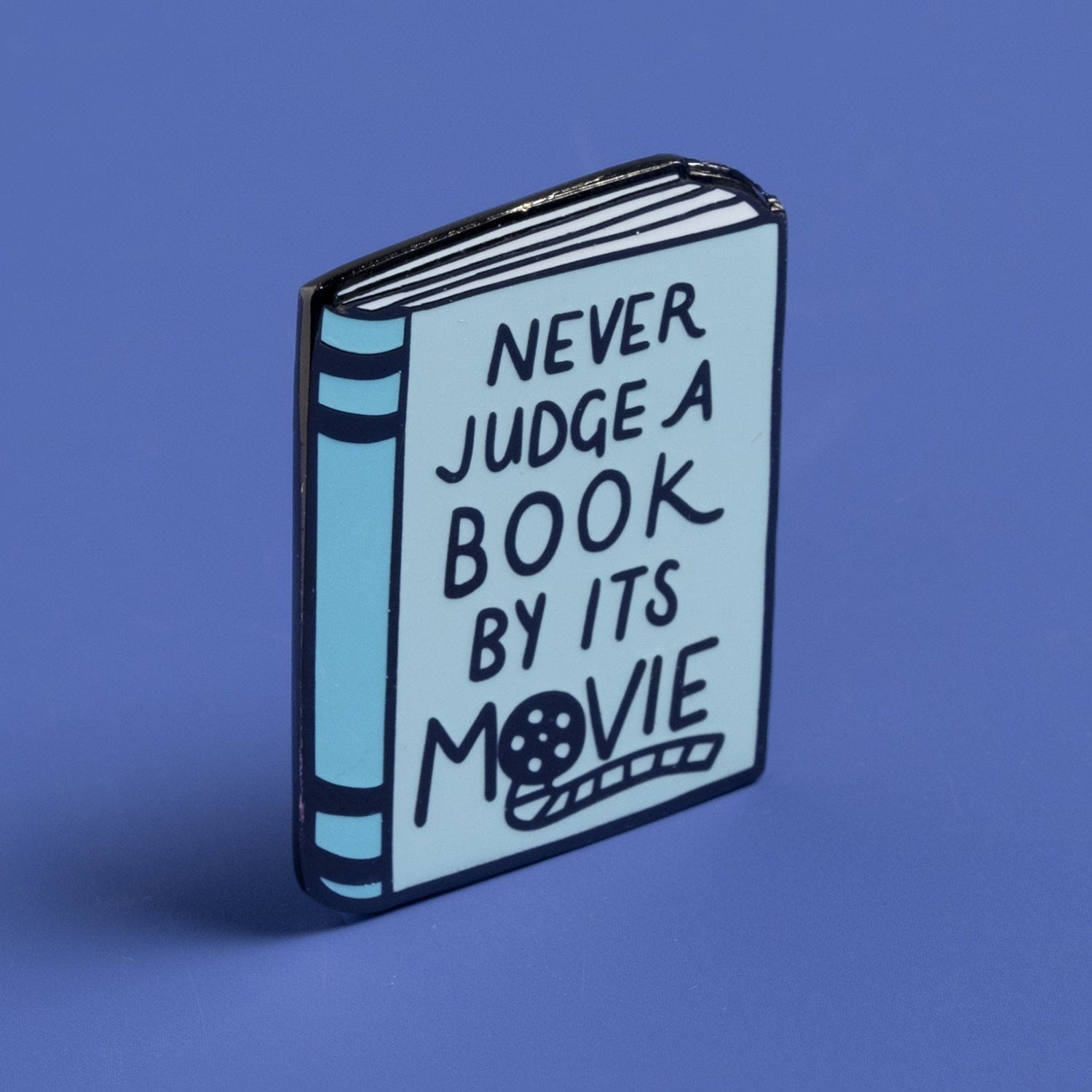 Never Judge a Book by Its Movie Pin