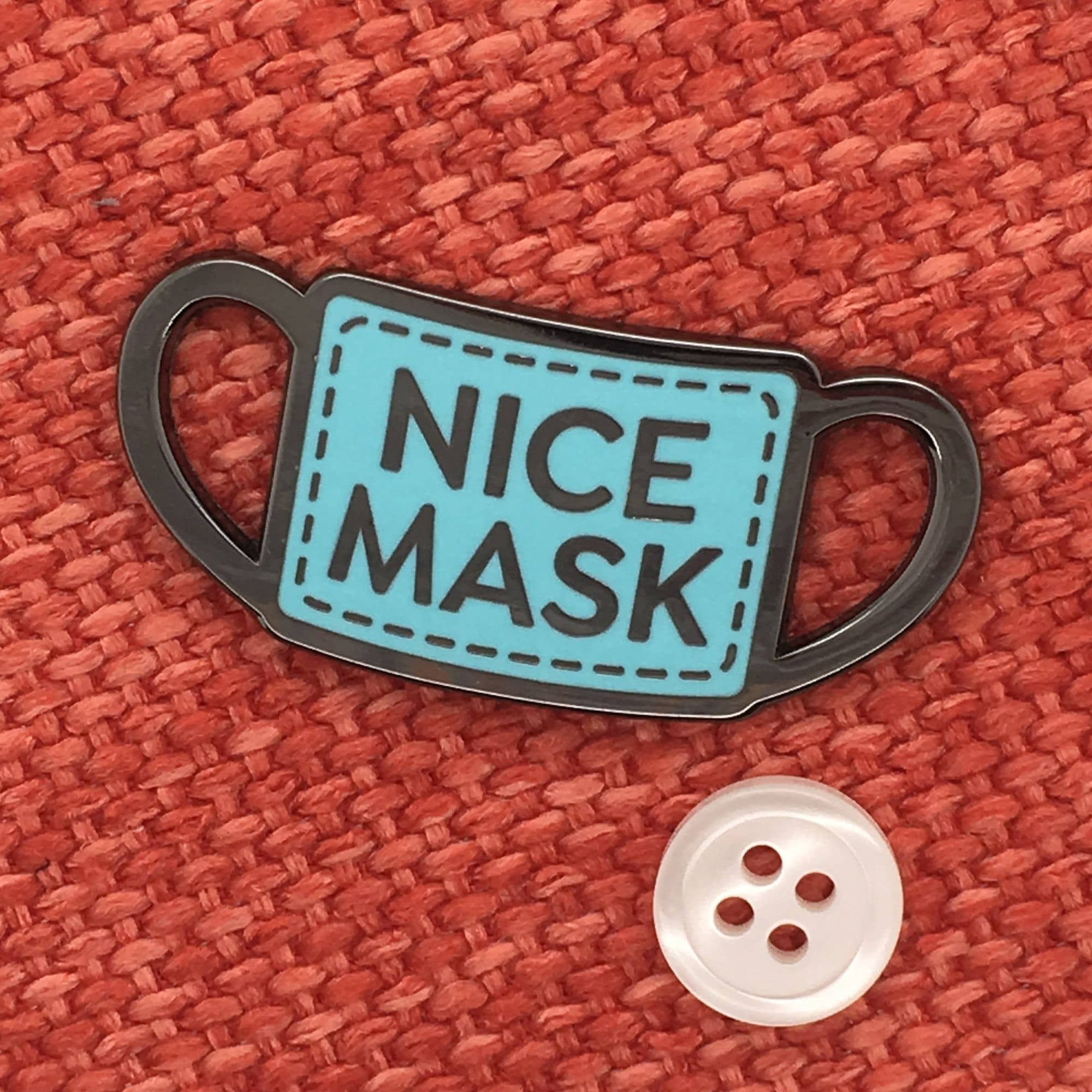 Nice Mask Pin