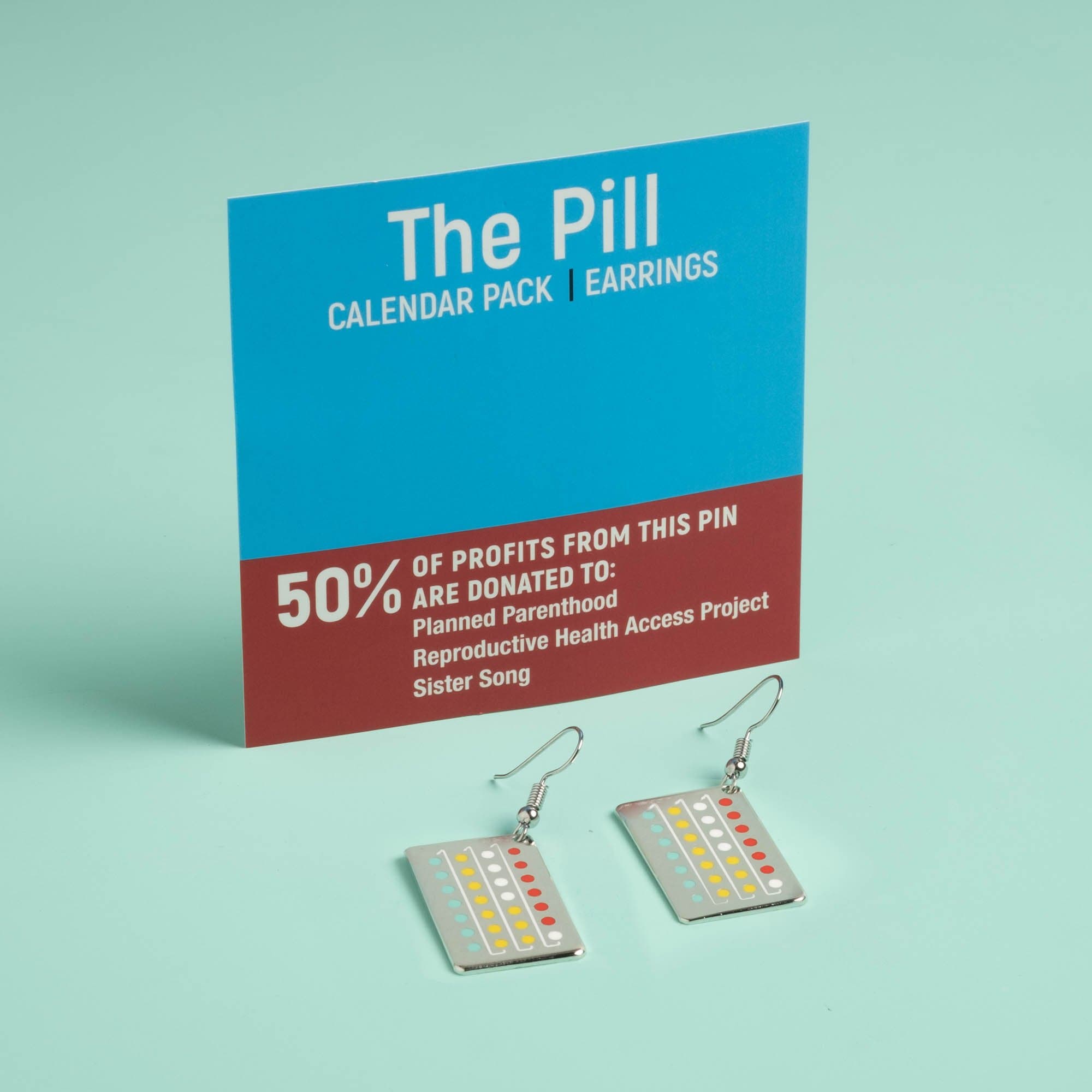 The Pill Earrings - Calendar Pack
