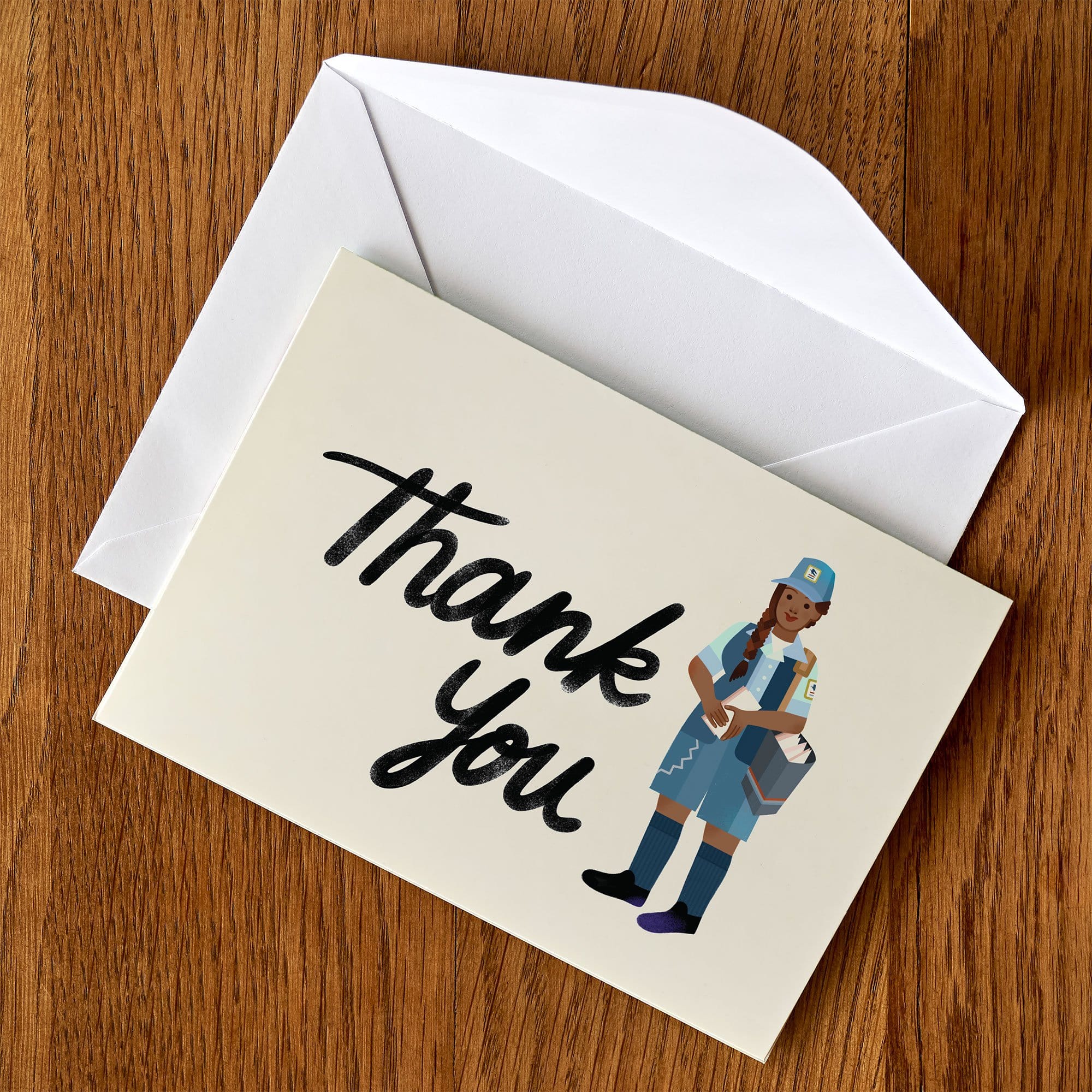 Postal Worker Thank You Cards (Set of 5)