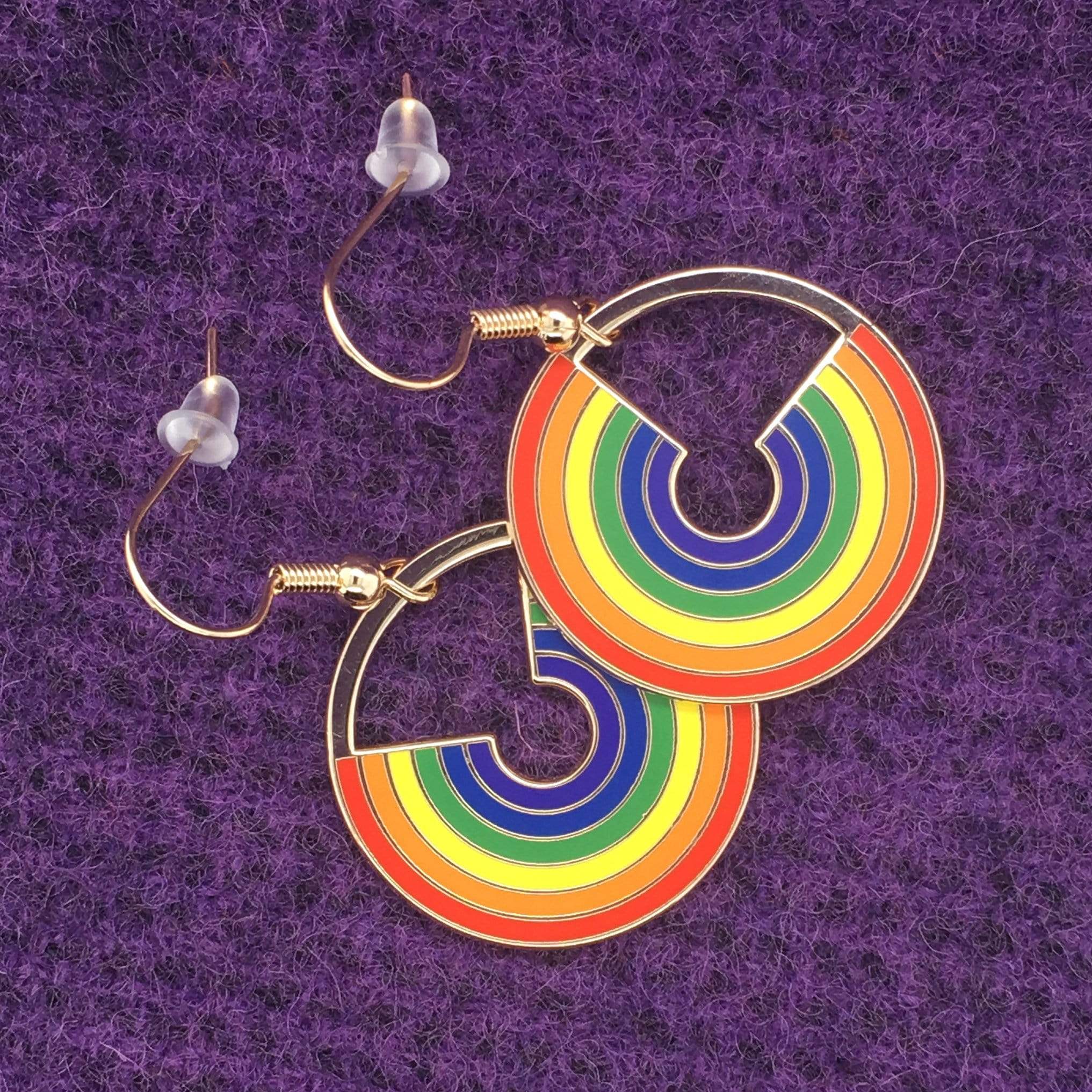 Pride Rainbow Drop Earrings