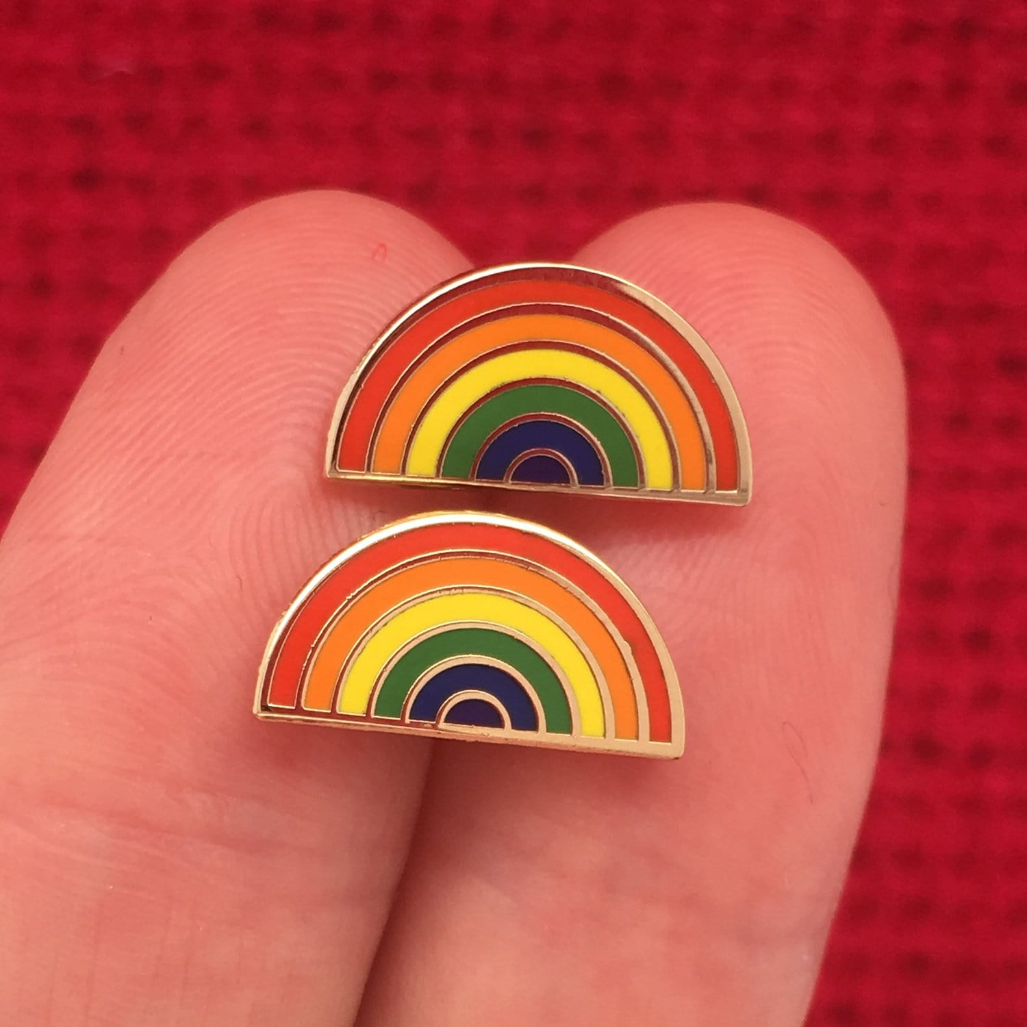 Pride Rainbow Earrings - Post