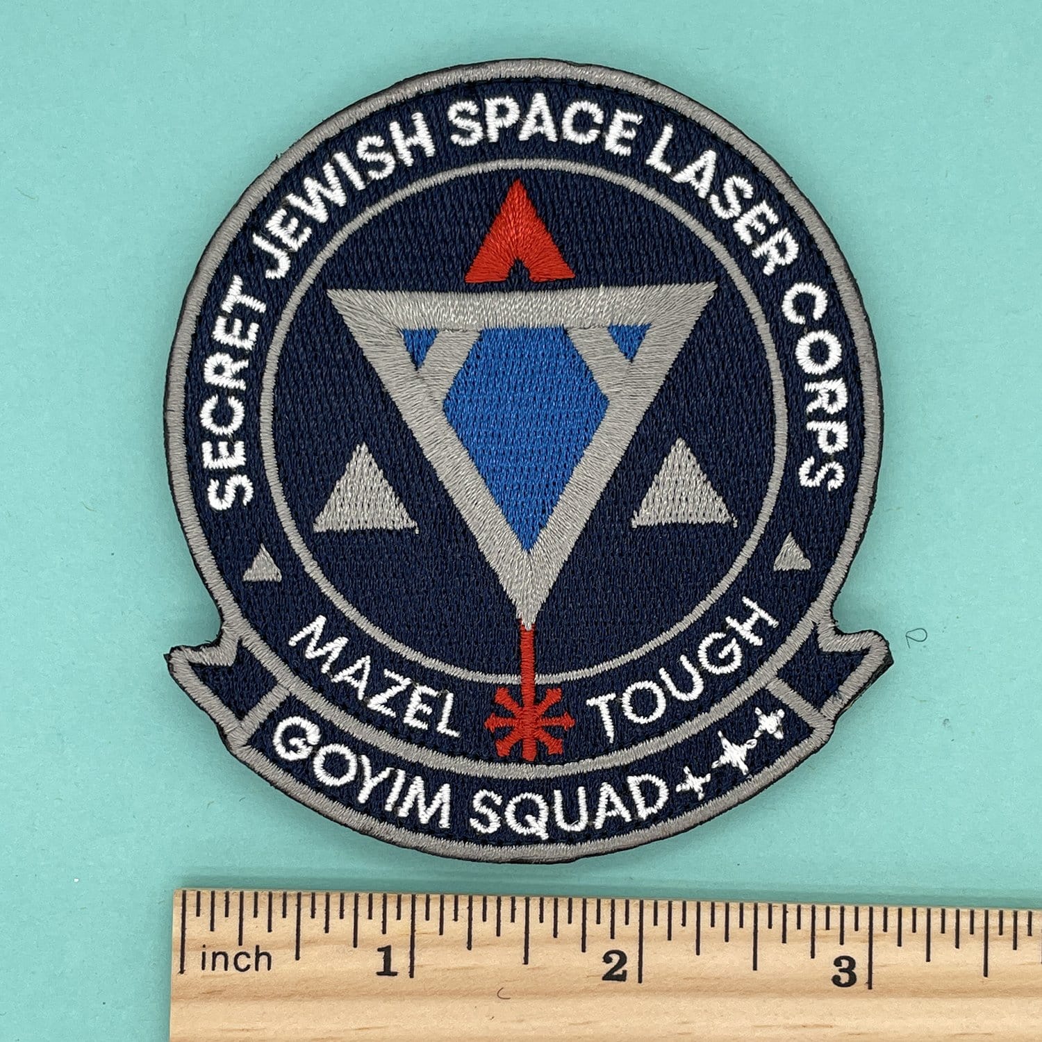 Goyim Squad / Secret Jewish Space Laser Corps Patch