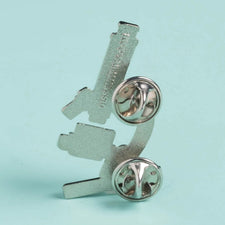 Science is Real - Microscope Pin — Dissent Pins