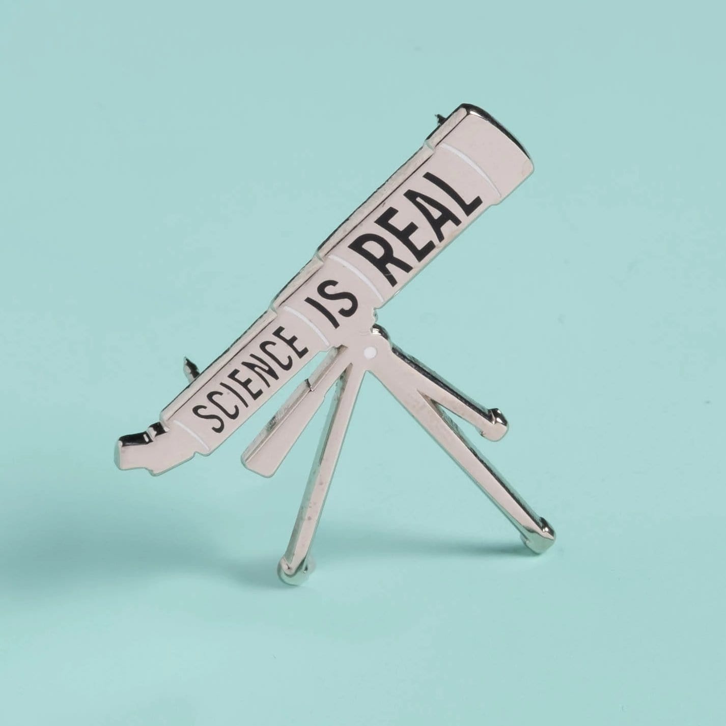 Science is Real - Telescope Pin
