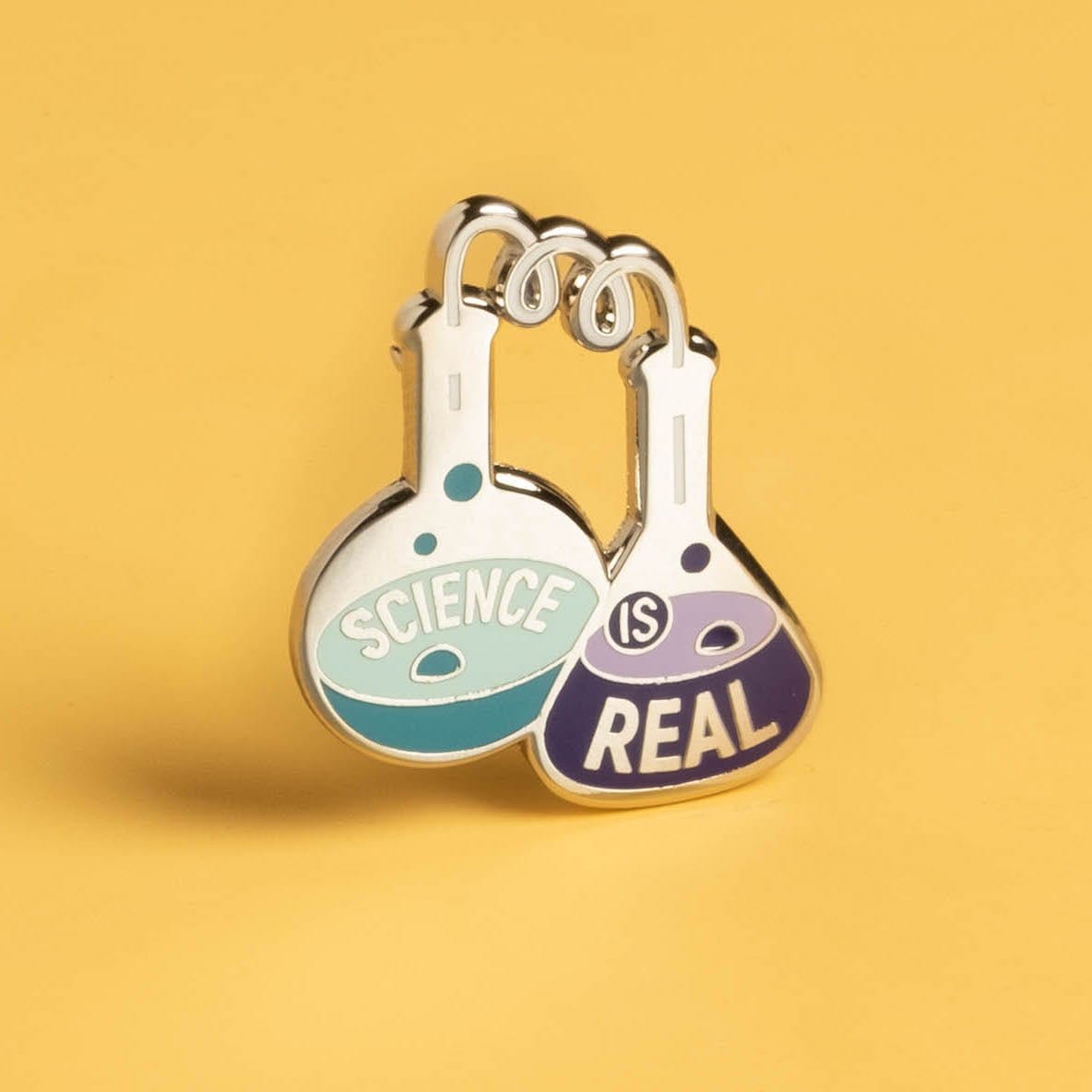 Flask Pin Science is Real - Flasks Pin — Dissent Pins