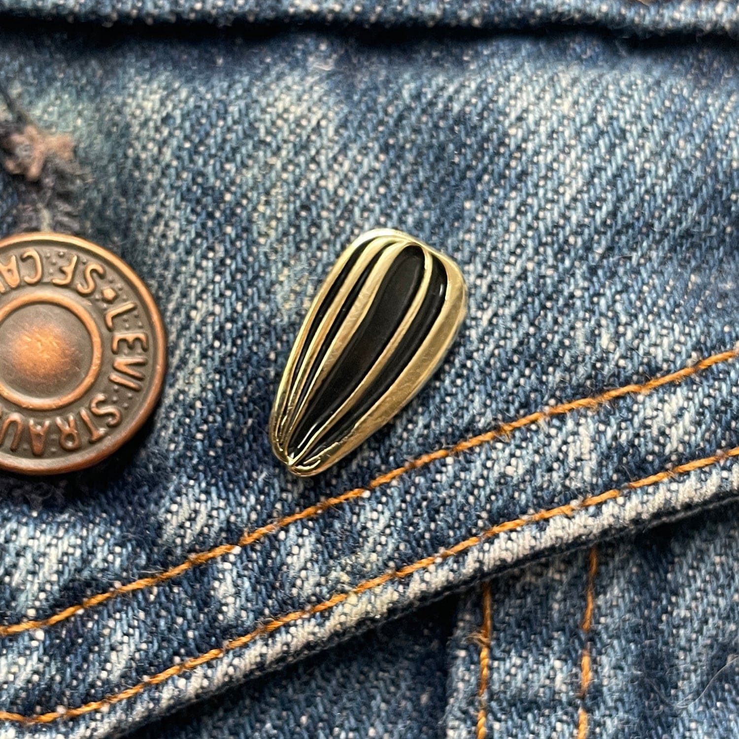 Sunflower Seed Pin by Pinat Pins