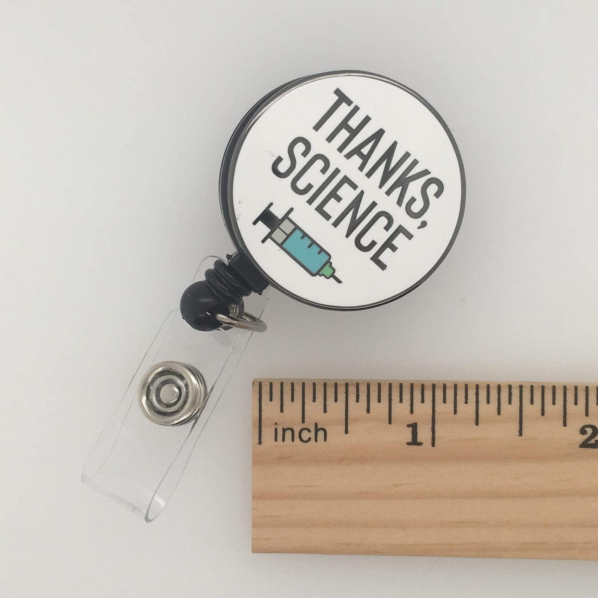 Thanks, Science Badge Reel — Dissent Pins