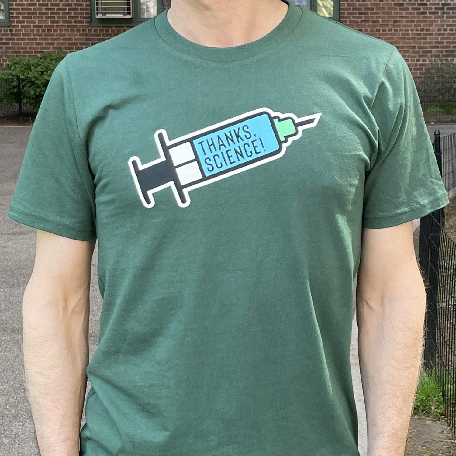Thanks, Science! T-shirt Pins