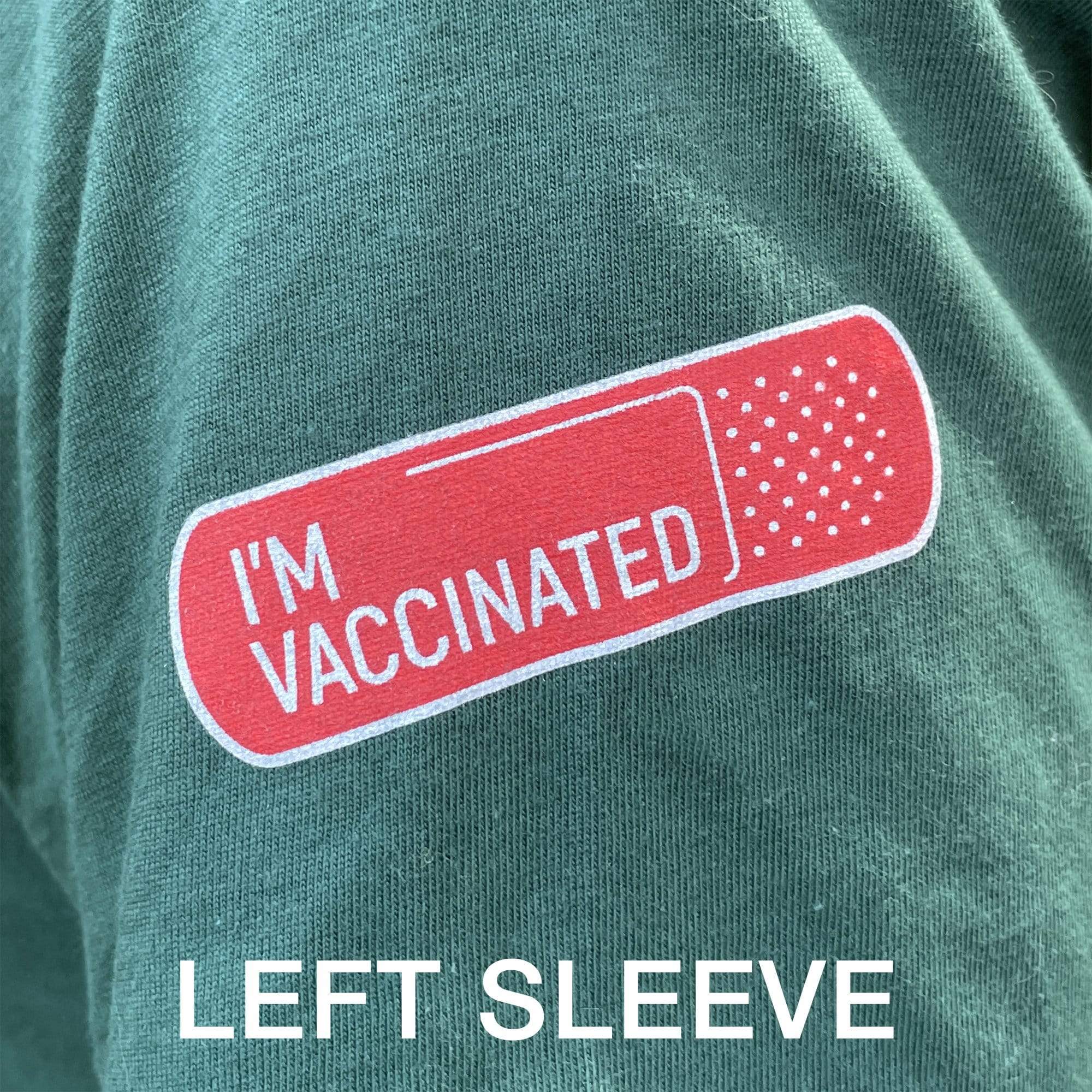 B&S Boutique Maglietta Uomo 'Transvaccinated Not Actually Vaccinated' - T-shirt Ironica, Stampata A Mano In UE