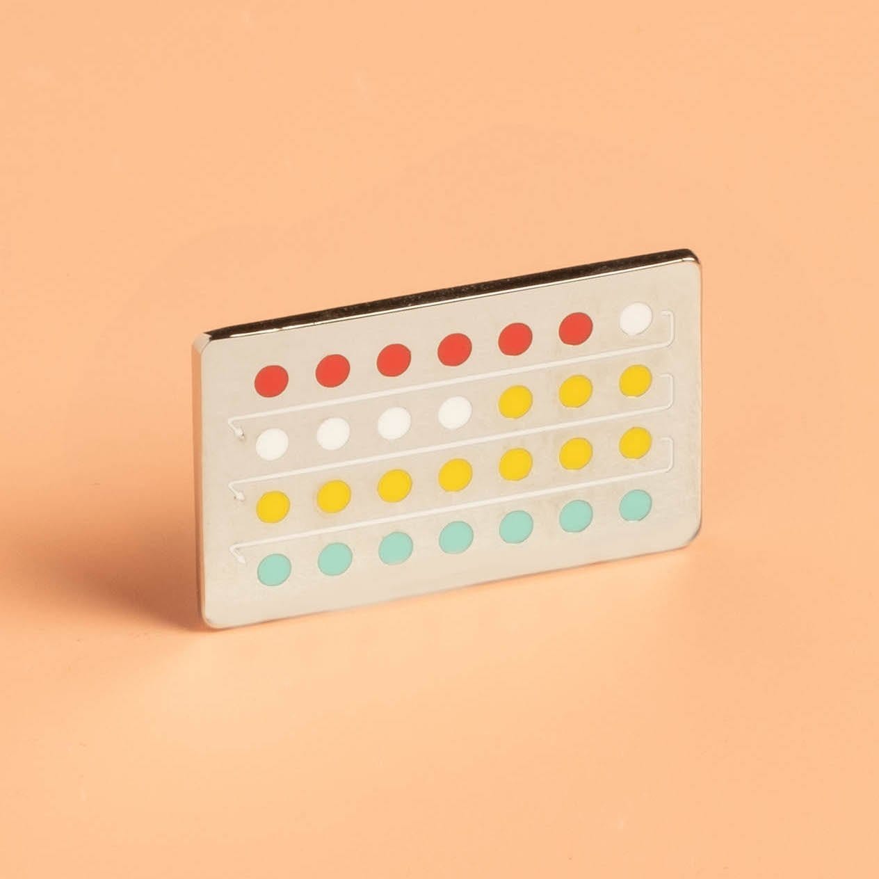 Pin Code Pill The Pill Pin - Calendar Pack — Dissent Pins