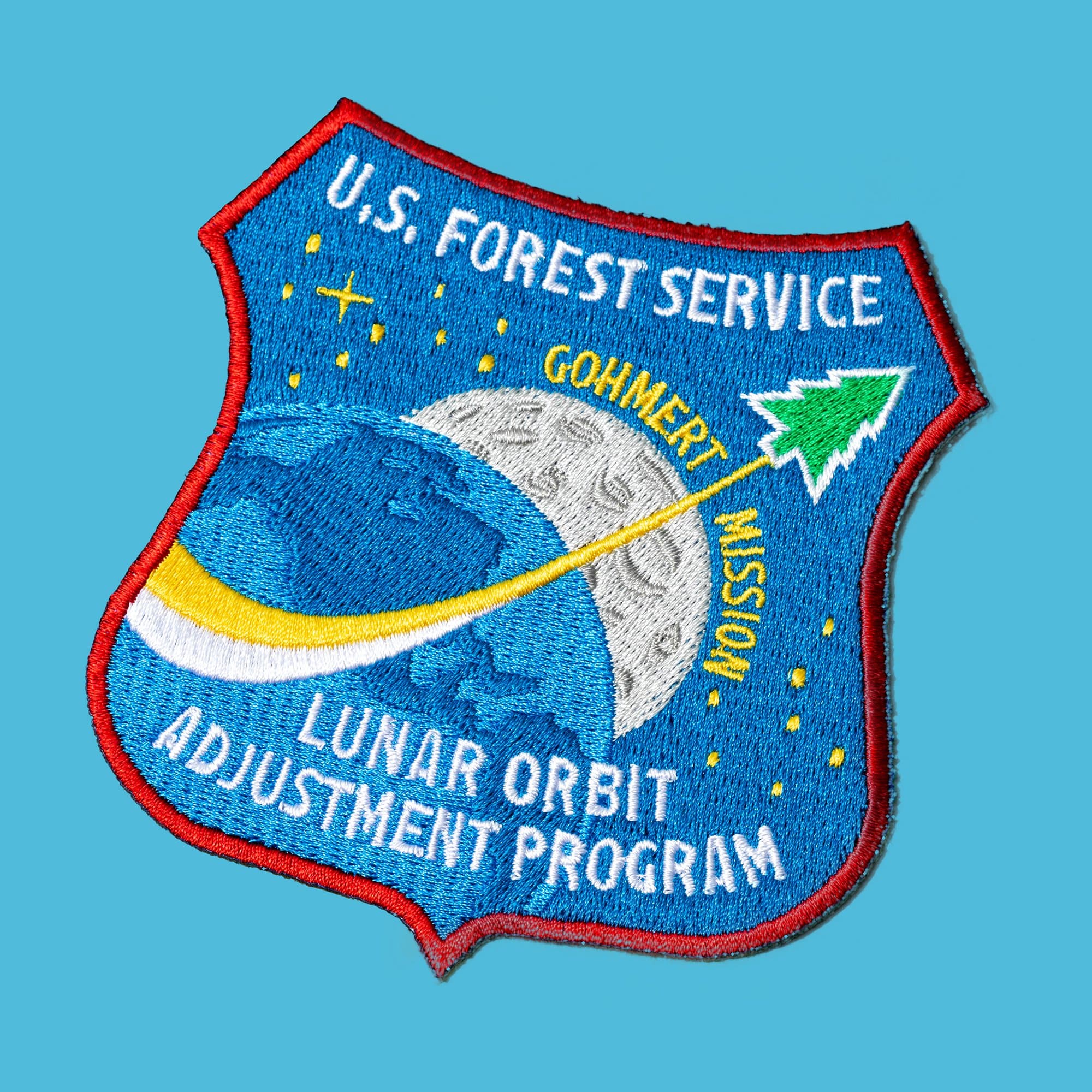 U.S. Forest Service Lunar Orbit Adjustment Program Patch