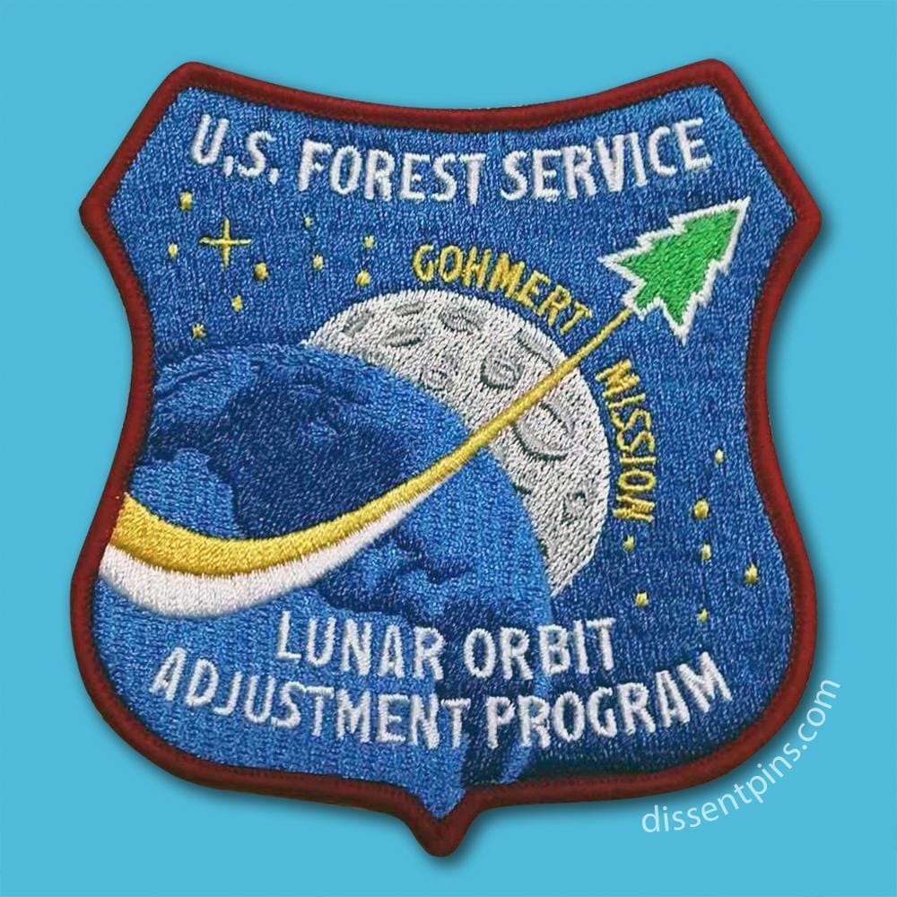 U.S. Forest Service Lunar Orbit Adjustment Program Patch