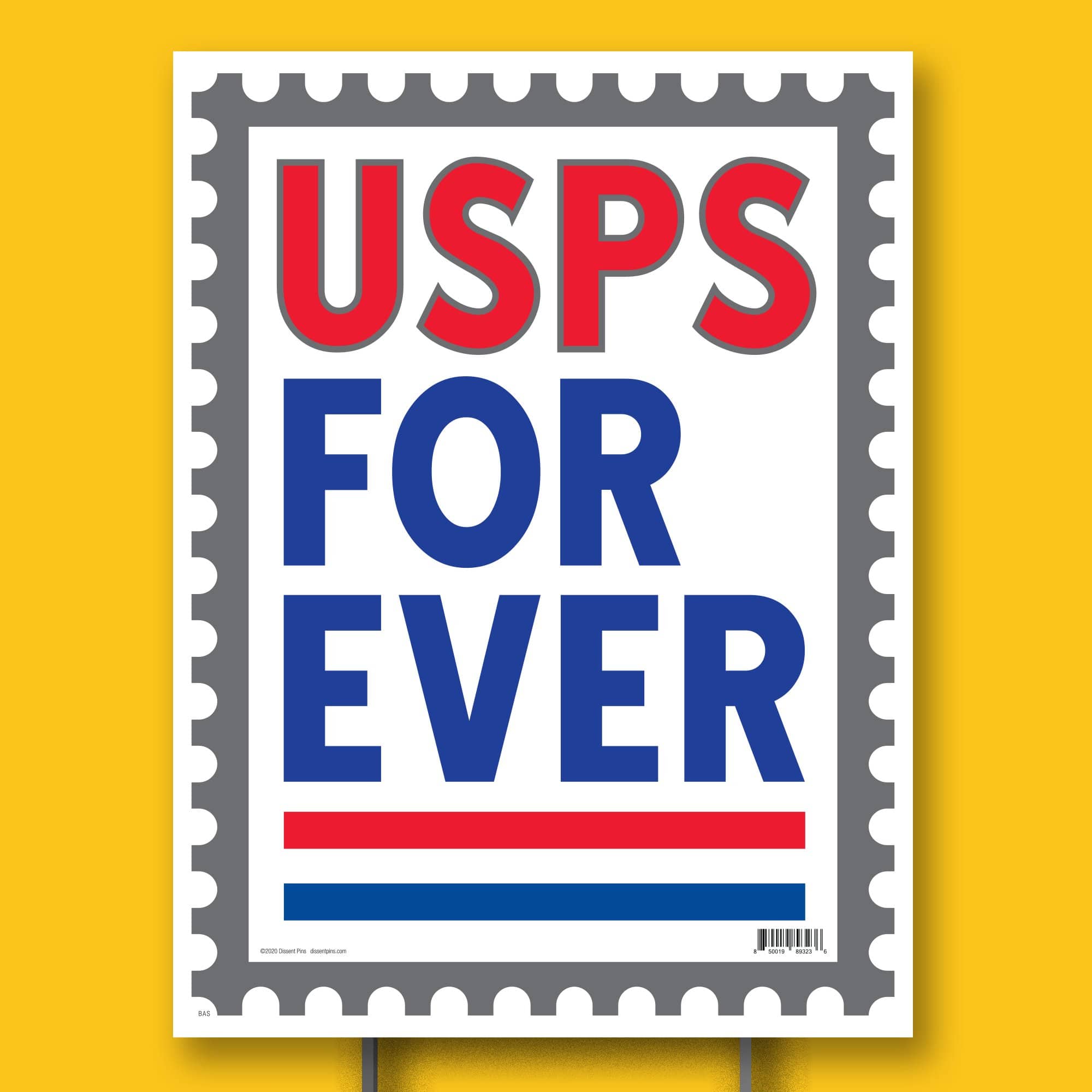 USPS Forever Yard Sign