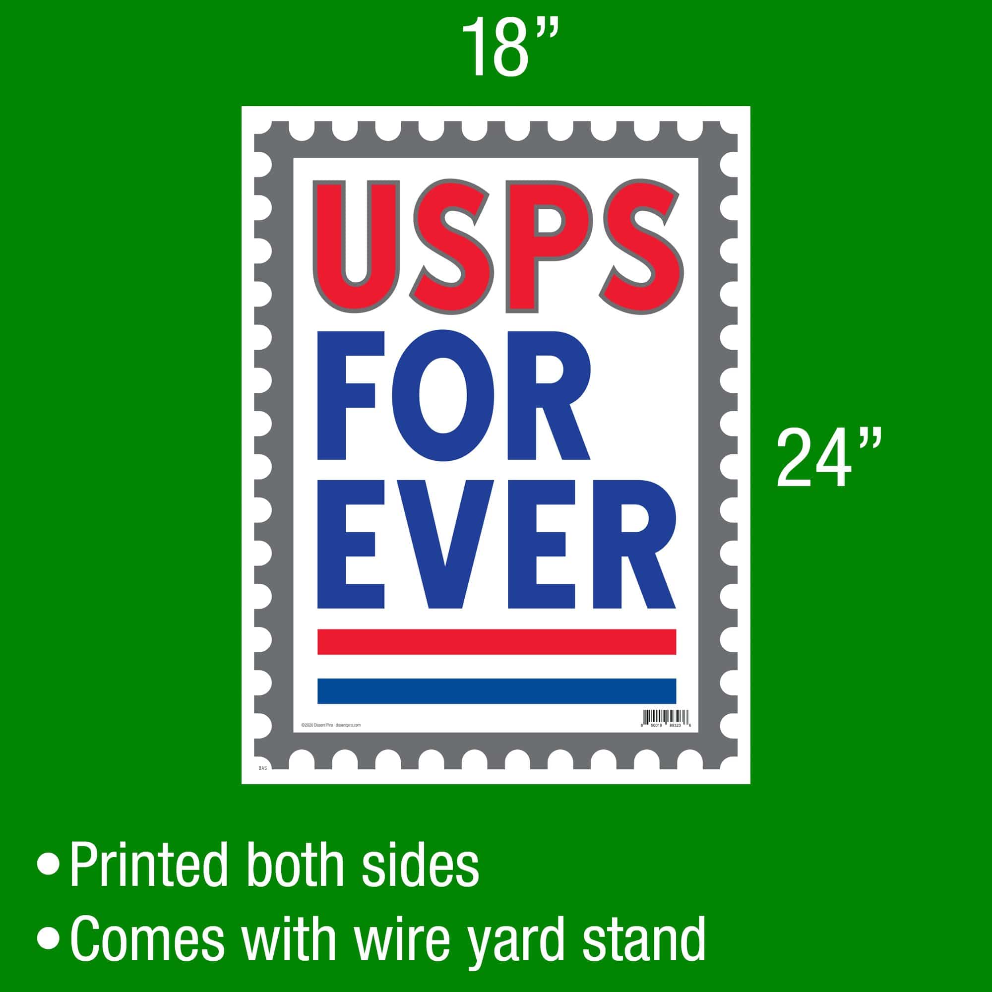 USPS Forever Yard Sign