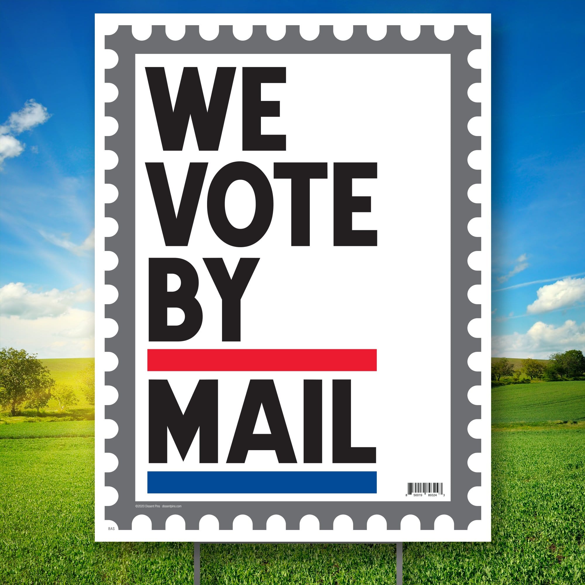 We Voted by Mail Yard Sign