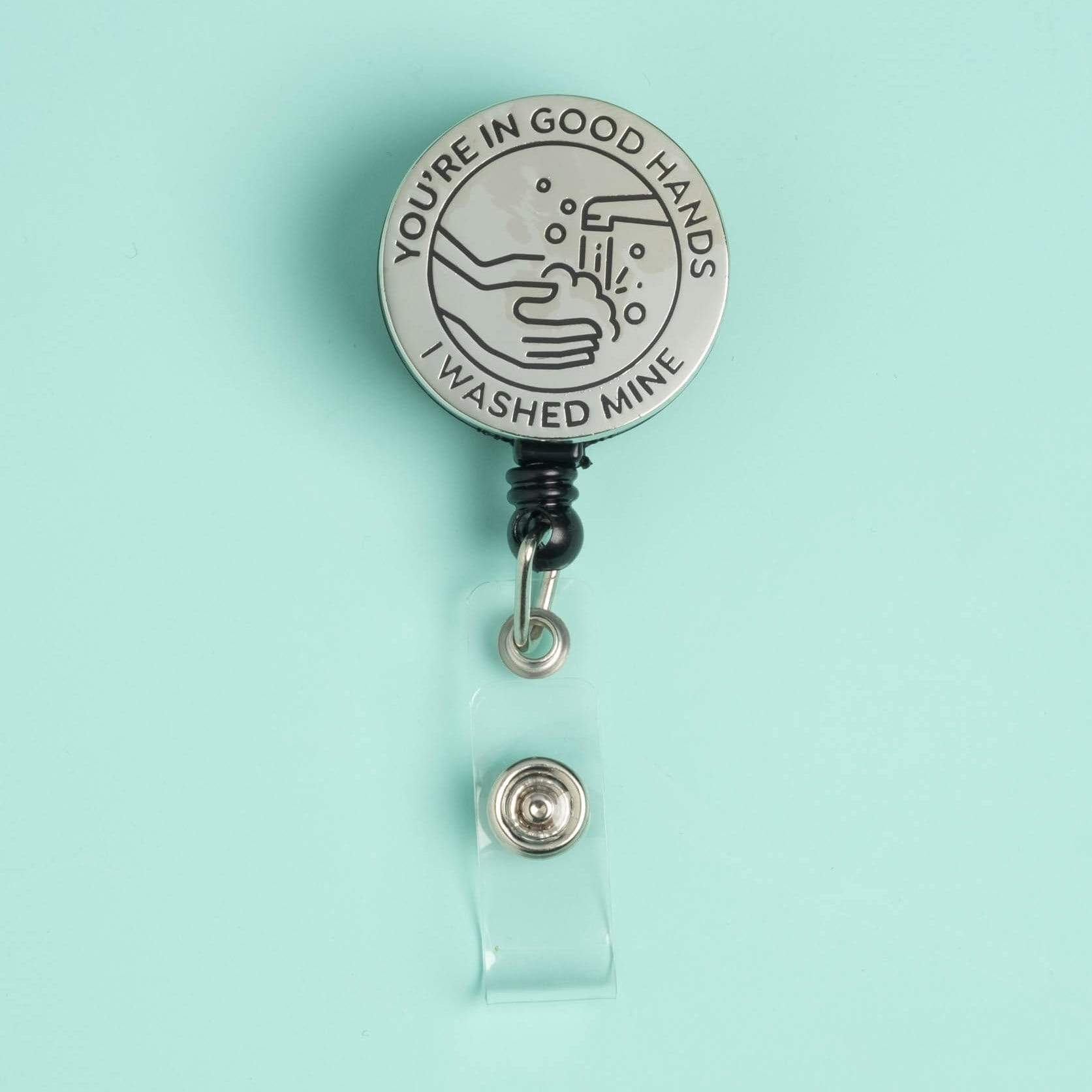 You're in Good Hands Badge Reel | Dissent Pins