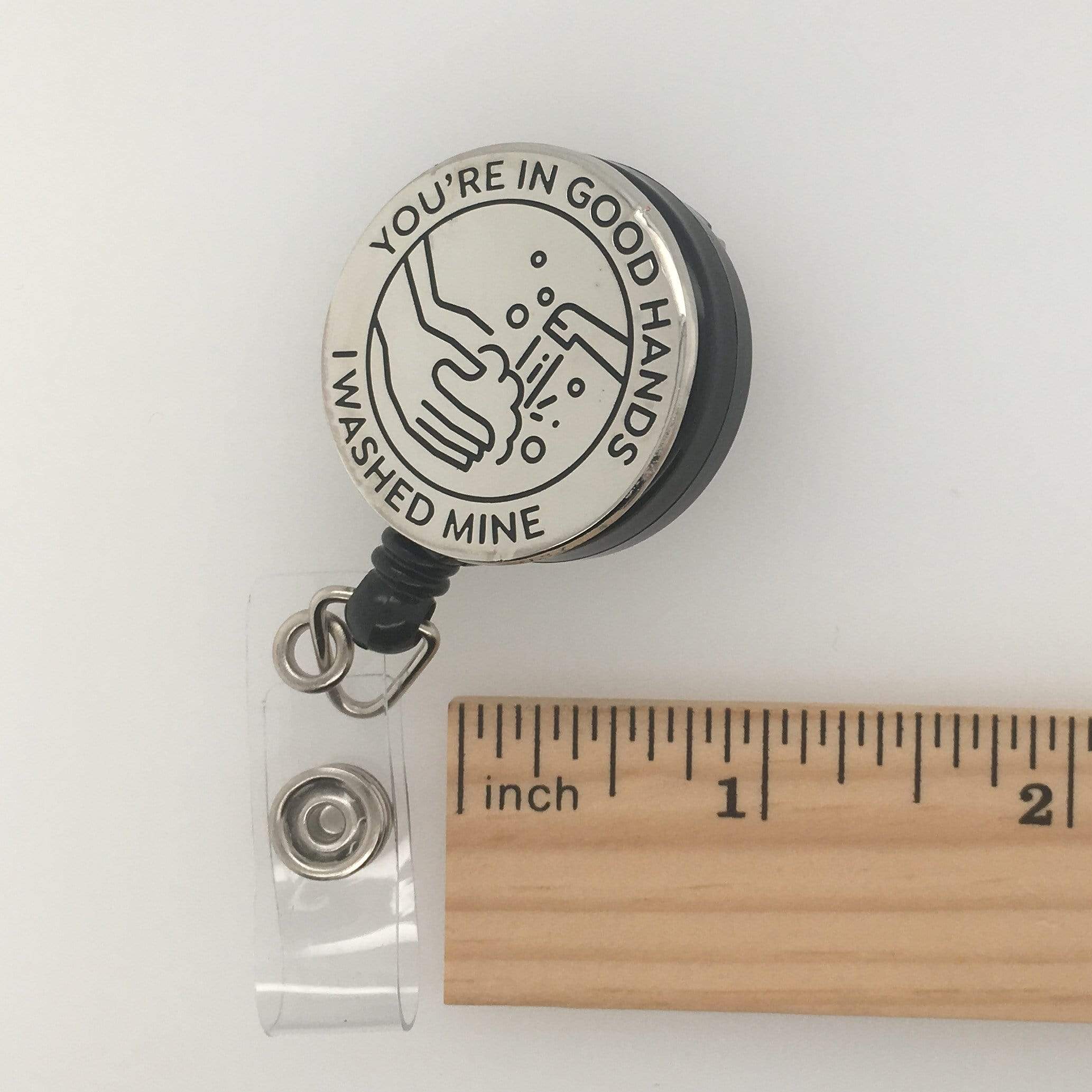Pronoun Badge Reel - Swivel Clip | Dissent Pins